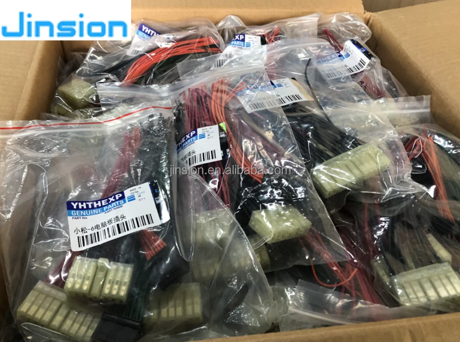 JINSION PC200-6 ECU 6D102  controller plug computer connector  7834-21-6002