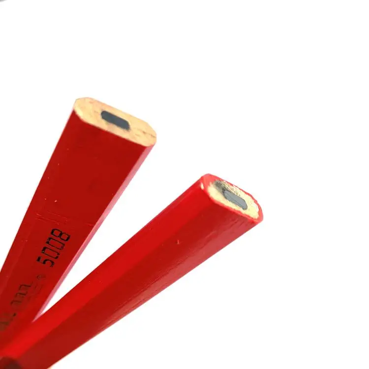 Octagon Standard Woodworking Construction Builder Pencil Carpenter Wooden Pencil For Woodworker