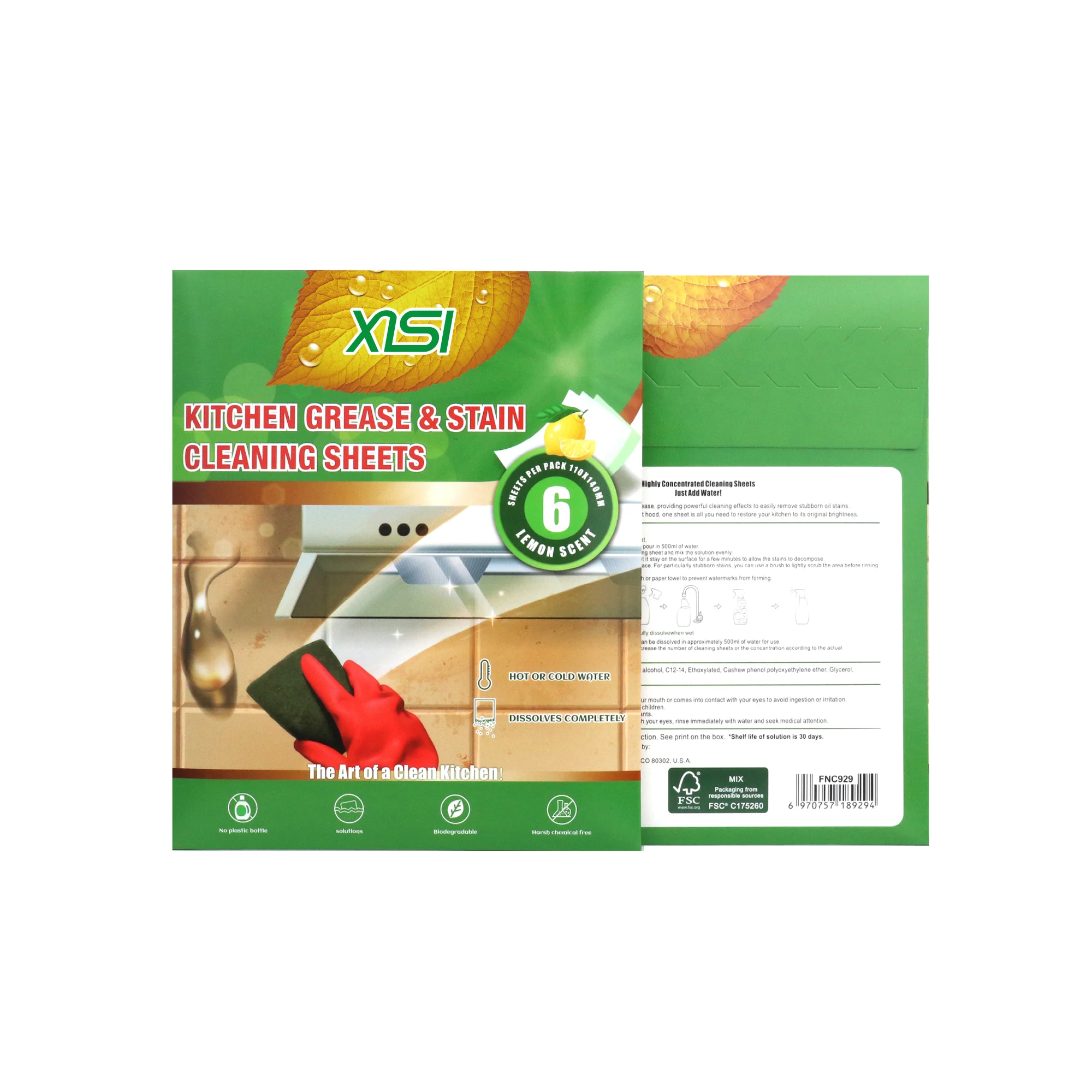 Good Quality greaser Spray grease Remover Heavy Oil cleaner Oven Cleaner Kitchen Oil Cleaner Sheet