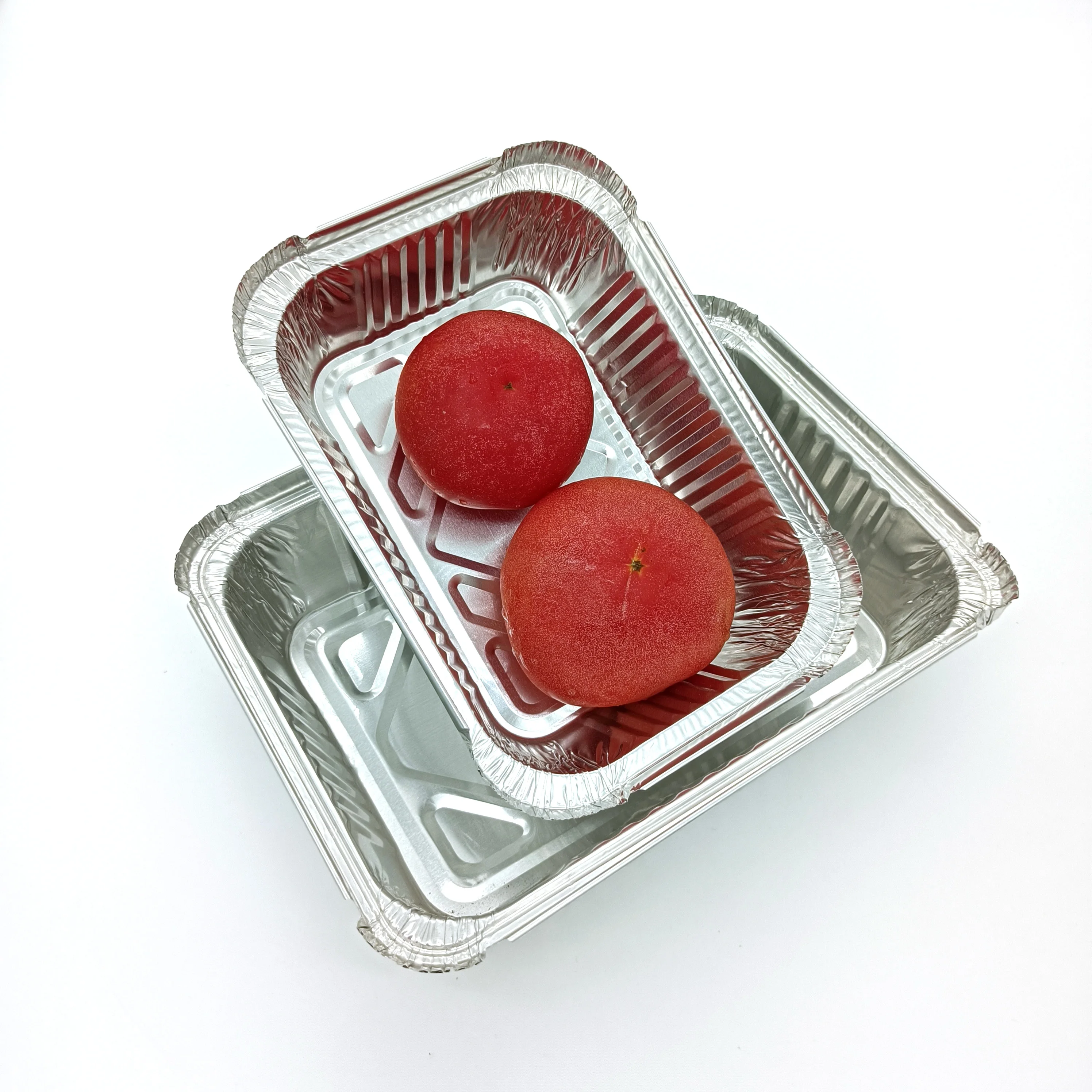 OEM takeout BBQ food roasting trays disposable aluminum foil cupcake baking cups wholesale