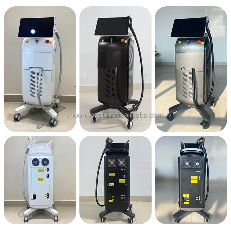 2023 2000w laser 755nm 808nm 940nm 1064nm 4 wavelength diode laser hair removal machine use for beauty salon equipment