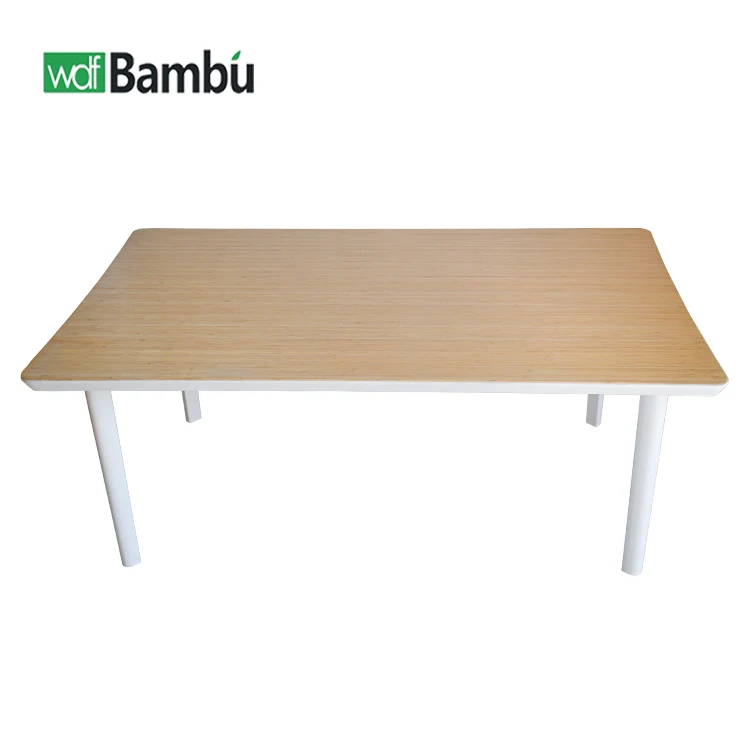 WDF Hot Selling wood dining tables center table for the living room tavolo mesa muebles de sala modern bamboo table