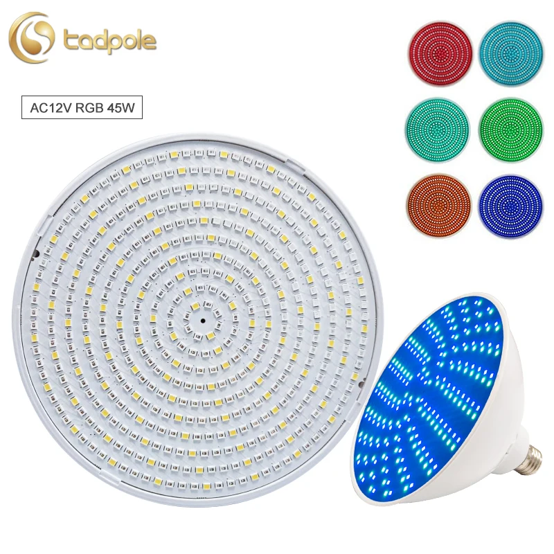 PAR38 12V RGB IP68 подводный waterpool плавательный бассейн светодиодные Подземные встраиваемые фонтан