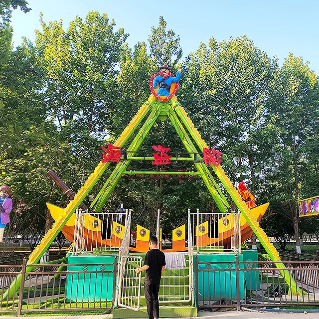 Theme Park Fairground Pirate Ship Viking Boats Ride Kids Pirate Ship Ride for Sale