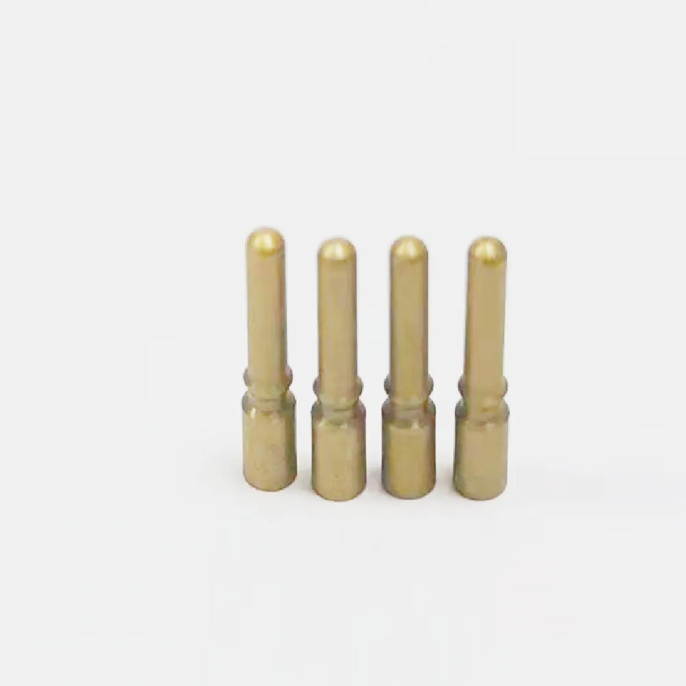 Custom Connector Plug CNC Brass Electric Vehicle Charging Connector Female Terminals Copper Pin