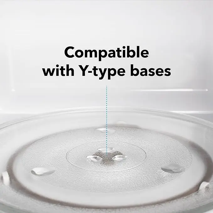 11 25 дюймов Замена микроволновой стеклянной пластины-поворотный лоток совместим с 1/4 микроволновые пластины