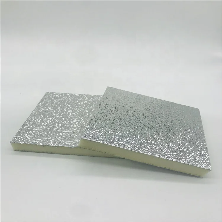 High density closed cell PIR rigid insulation board polyurethane foam insulation wall panel polyisocyanurate insulation board