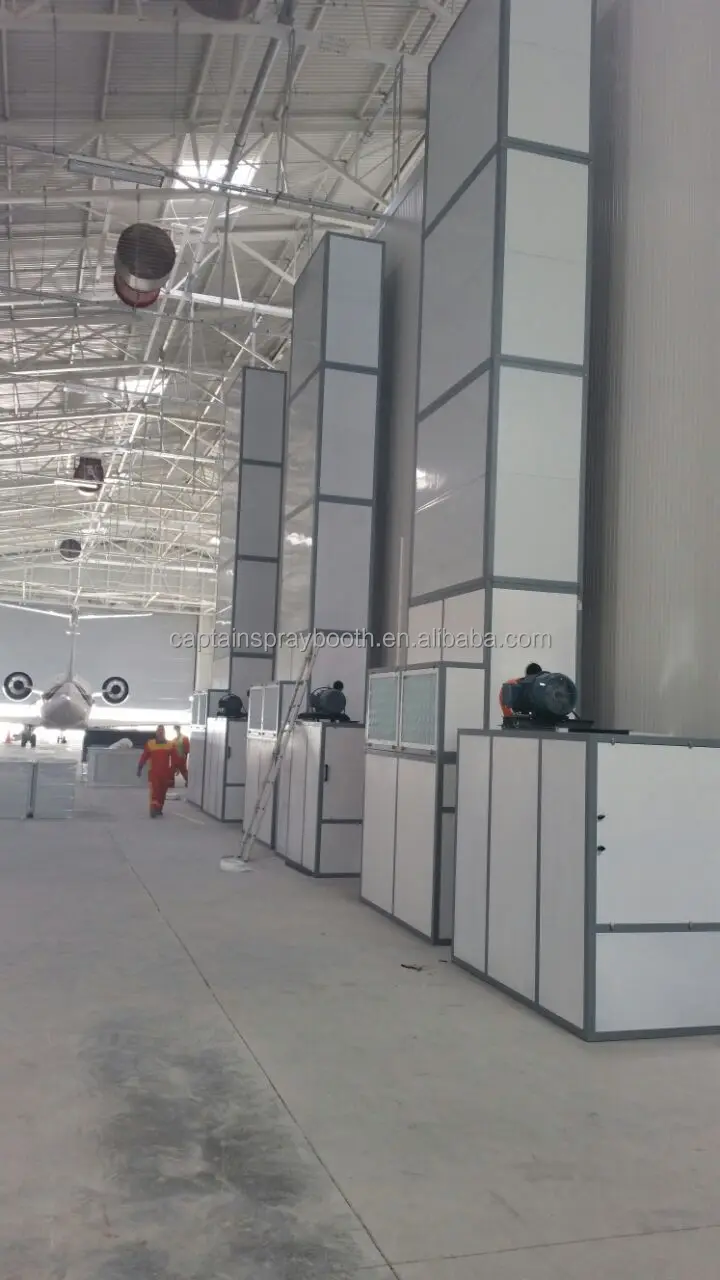 Large Paint Room Customized Spray Booth Is Used As Airplane/Bus/Boat/Special Equipment Even Tank