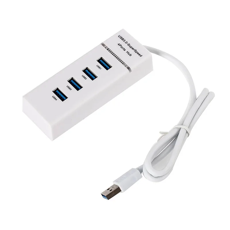 Amazon Top High speed USB 3.0 Hub Splitter Led Slim 4 Ports Usb3.0 Usb Hub For Desktop PC Laptop