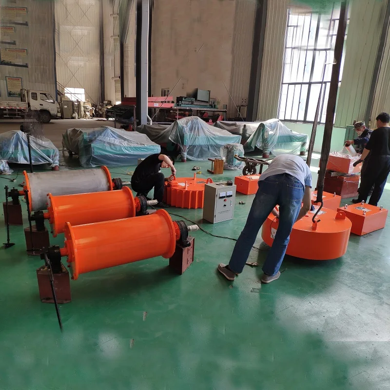 eddy current non ferrous magnetic metal separator for magnet machine