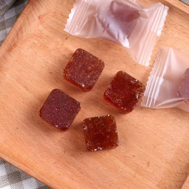 Honey Wax Sugar Gummy Candy Bulk Box Hard Texture Fruit Sour Sweet Flavors Certified Halal Variety Ball Drop Patterns Toy Candy