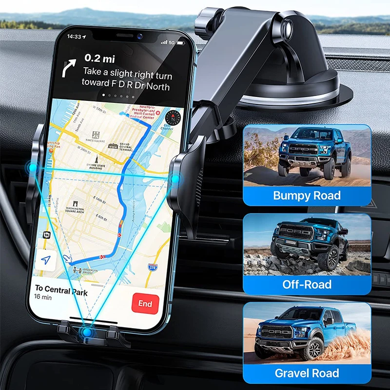 2022 New Design Custom Oem Odm Universal 360 Degree Rotating Car Cell Phone Holder