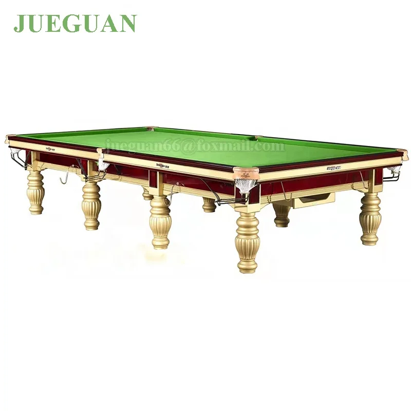 Shender Prince Gold Snooker Table Exclusive Official Tournament Table  IBSF ACBS EBSA OBSF World Championship Snooker Table