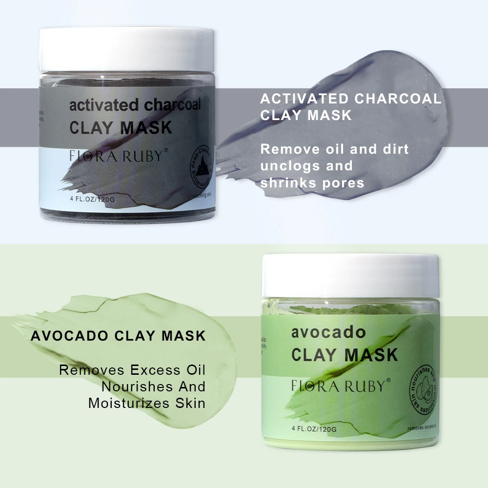 Dead sea clay mud mask Turmeric cleansing facial mask clay face masks