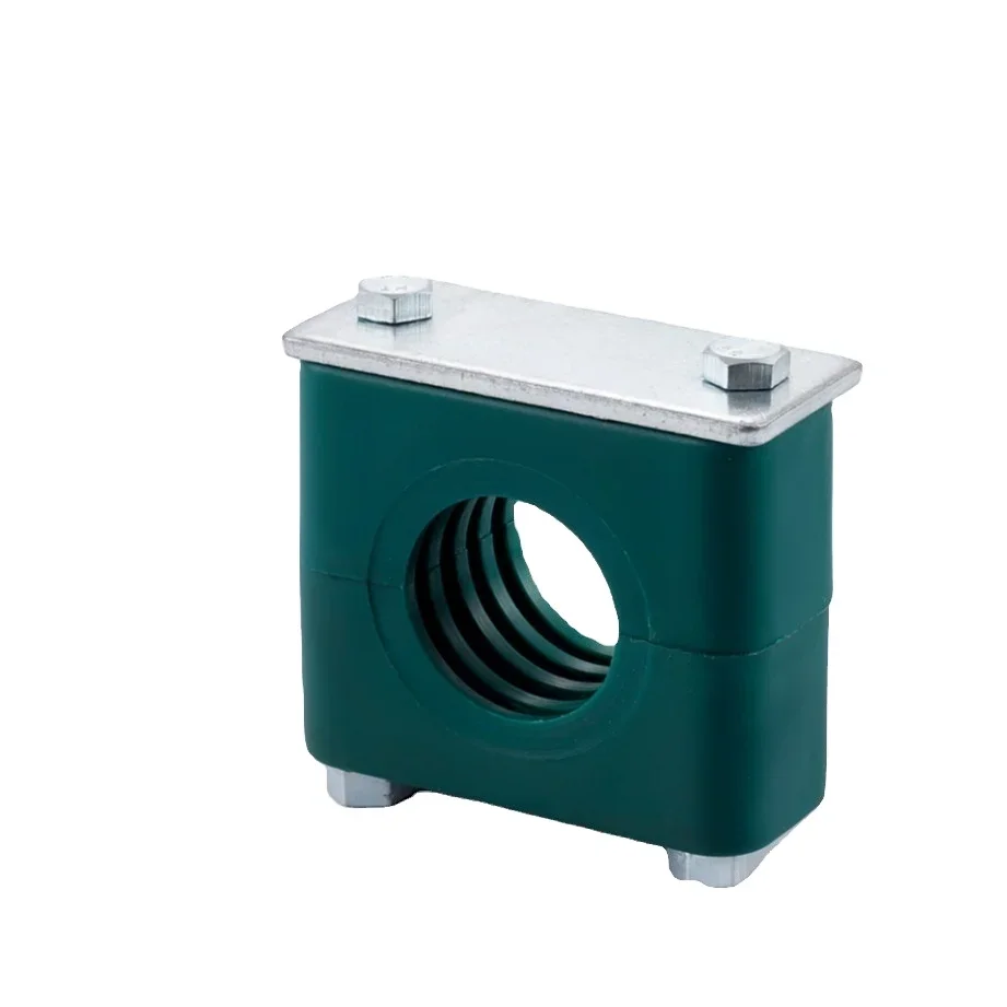 Light type plastic pipe clamp