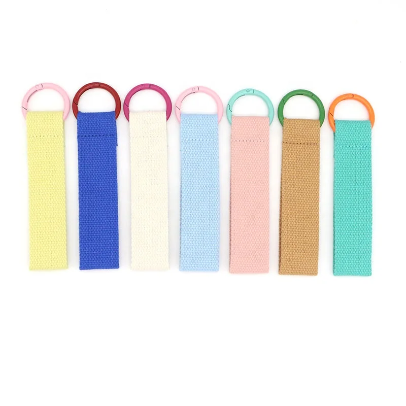 Custom Wholesale Souvenir Gifts Kora Japan Retail Stores DIY Custom Canvas Keychain