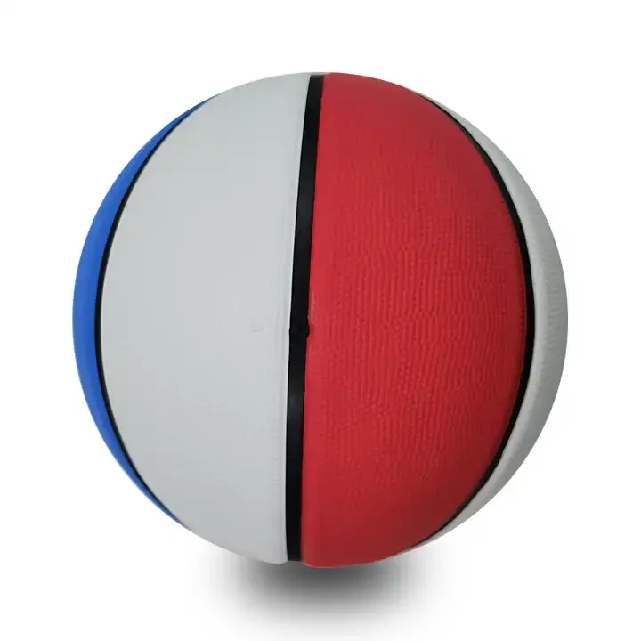 Custom Printed Official Size 7 Rubber Basketball Ball With Logo