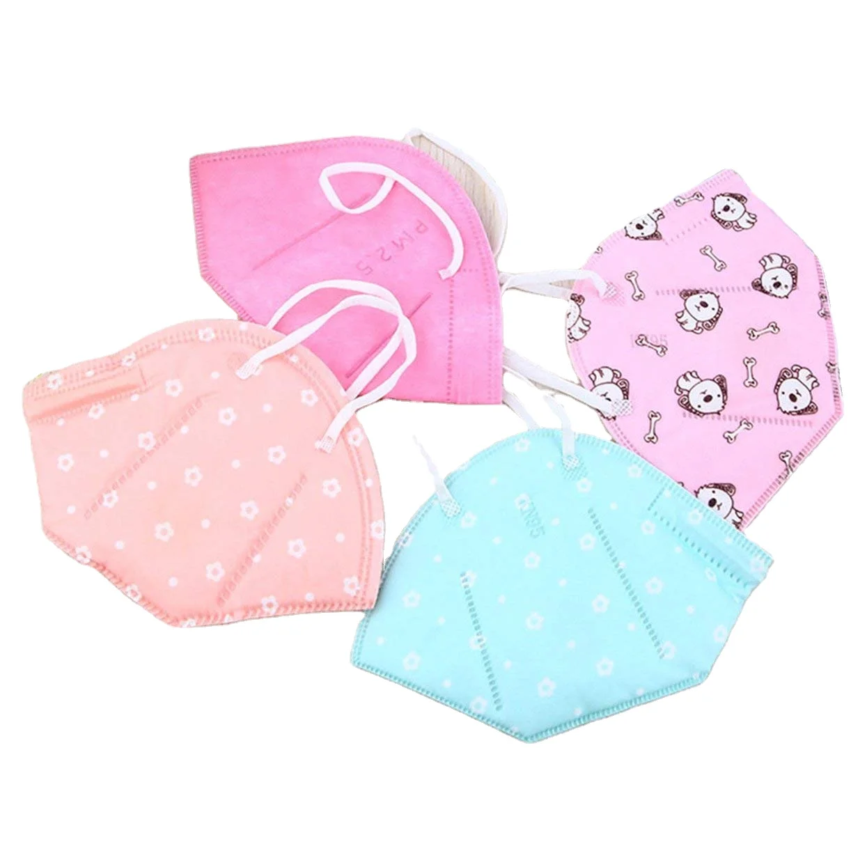 KN95 одноразовые разноцветные модные дизайнерские 3D защитные листы с логотипом