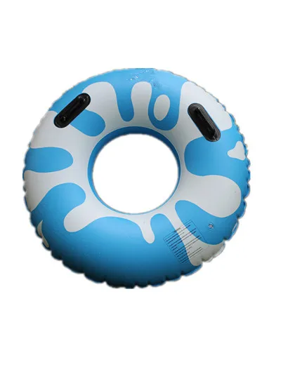 Water Park tube heavy duty inflatable tube river floating tube with handles for water park