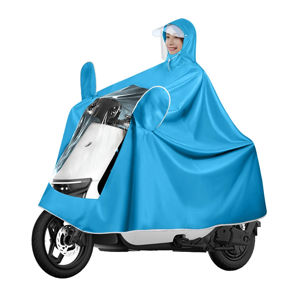 Hot Sale Unisex Poncho Outdoors Bike/Ebike/Motorcycle/Scooter Cycling Jacket Raincoat Cape