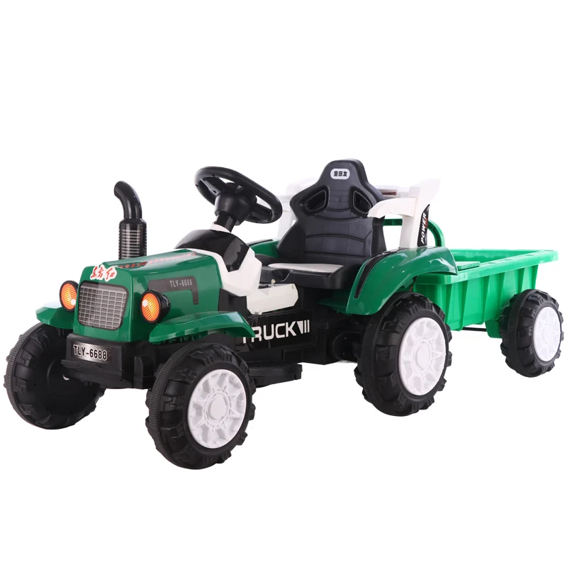 Kids Ride on Tractor, Children Electric Ride on Car toy Remote Control toys