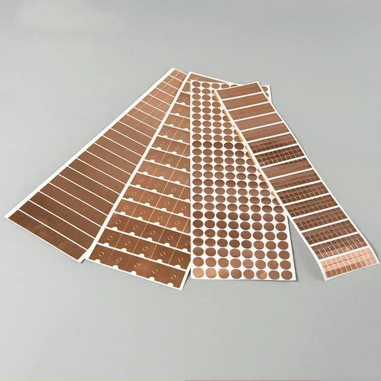 Single Conductive Adhesive Custom Copper foil tape Shielding Tape 5mm copper foil adhesive mobile phones copper foil tape