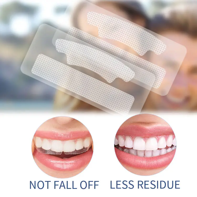 IVISMILE Non Toxic Private Label Teeth Whitening Strips Whitening Strips For Teeth Custom