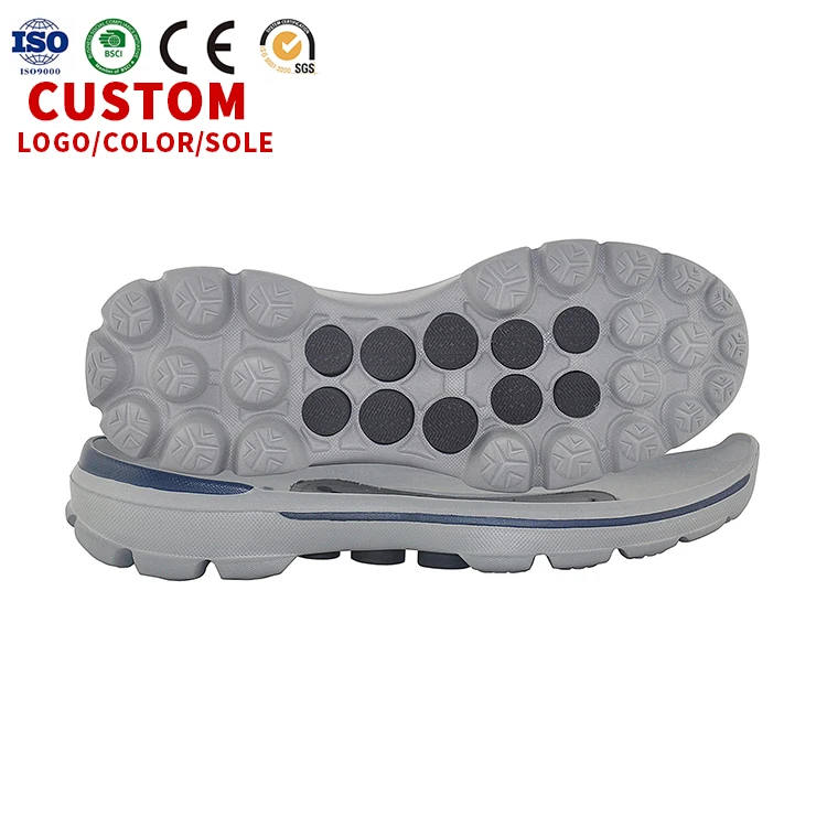 Cheap sole high quality sneakers eva cushioning outsole custom logo anti-slip sneakers sole