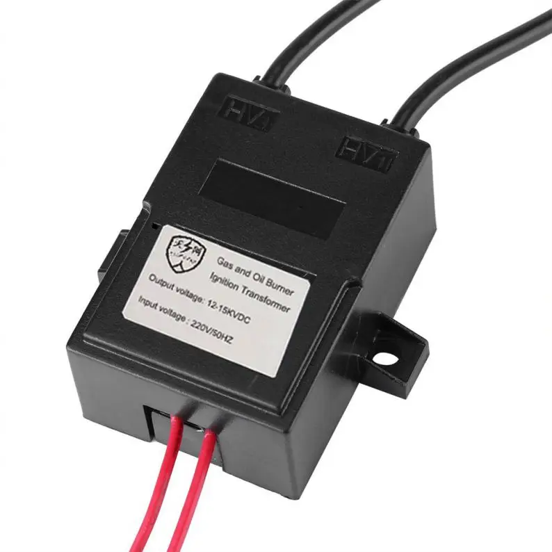 110VAC Gas Ignition Transformer Unit With Spark Plug High Power Output