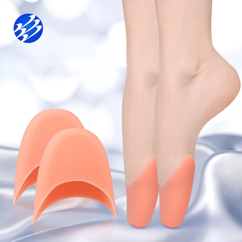 Soft Silicone Gel Toe Socks Cushion Dry Skin Care Foot Ballet Dance Separator Protect