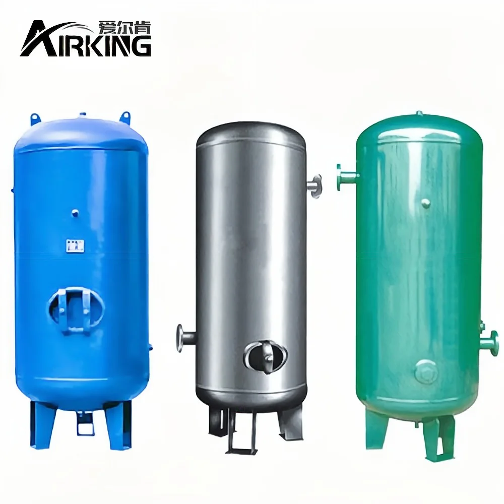 Chinese supplier 300 600 1000L Storage Tank Screw Air Compressor For Extrusion Blow Molding Machine