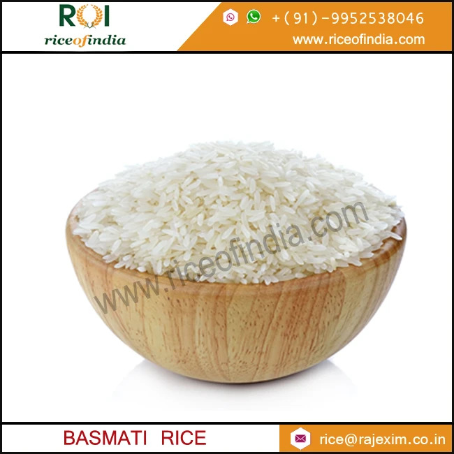 White long 1121 Pusa basmati rice from India which is perfect for briyanis