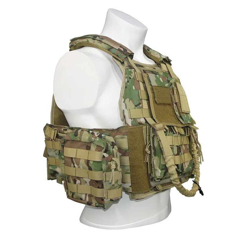 Hot Selling Tactical Vest Comfort  Molle Plate Carrier Vest