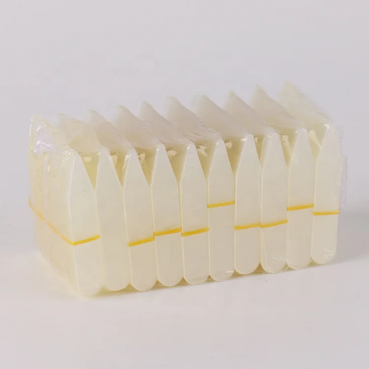 
Custom PVC PET Plastic Shirt White Collar Support Bone For Shirt 