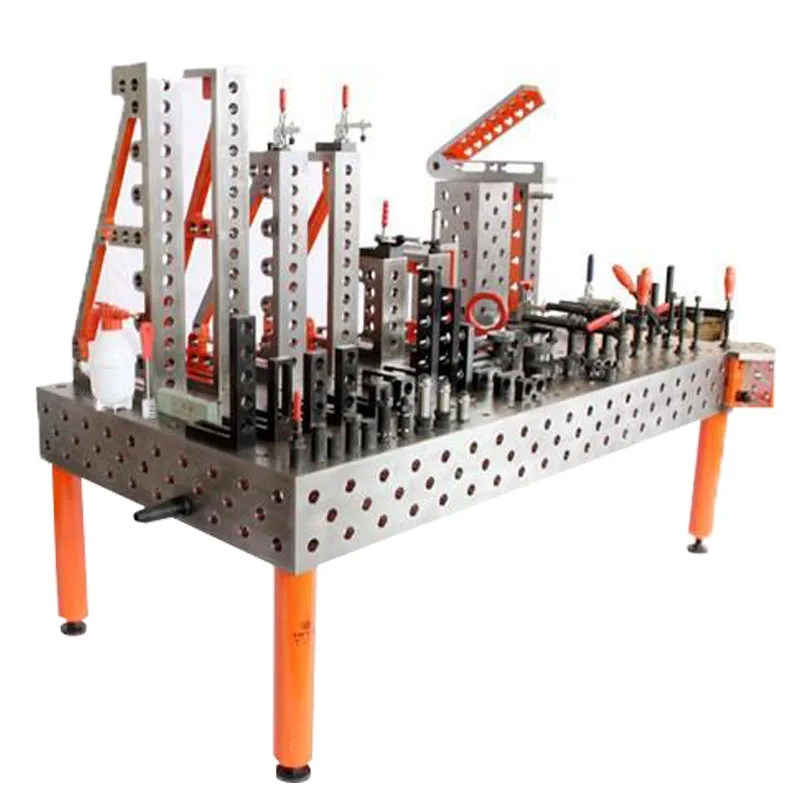 Система фиксации с аксессуарами рабочий стол сварочный 3d