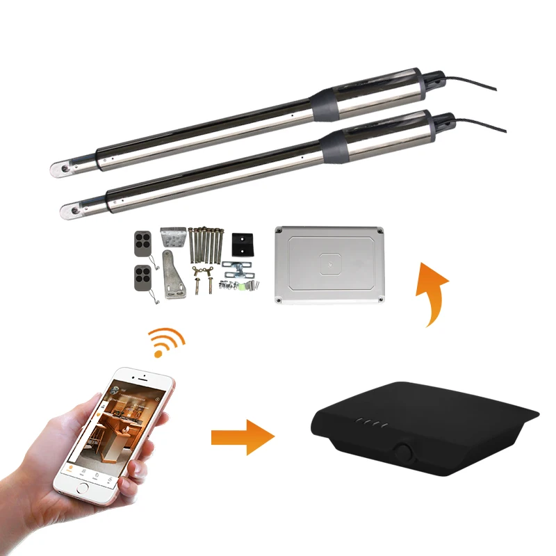 C01 Automatic Auto Gate Opener Wifi Swing Gate Opener