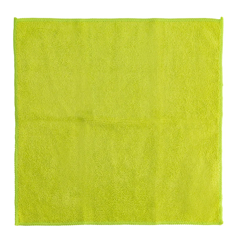Factory Wholesale microfiber cleaning cloths custom Microfiber drying towels kitchen towels soft Absorbent dish rags  30*30cm
