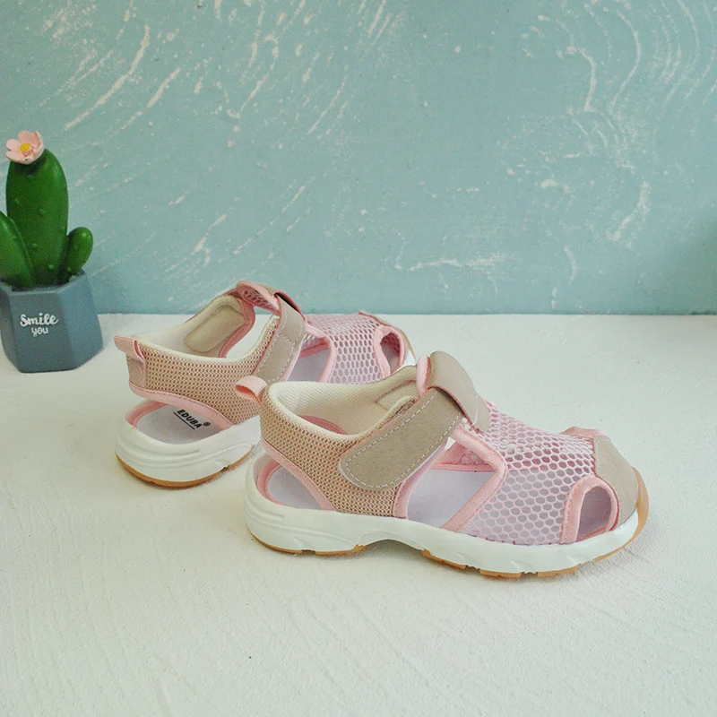 
Unisex Outdoor kids slip on sports mesh shoes customized children running casual shoes 