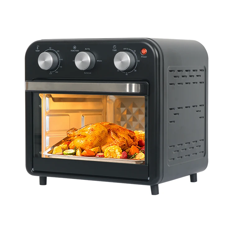 Heat mini oven with electric air fryer toaster oven
