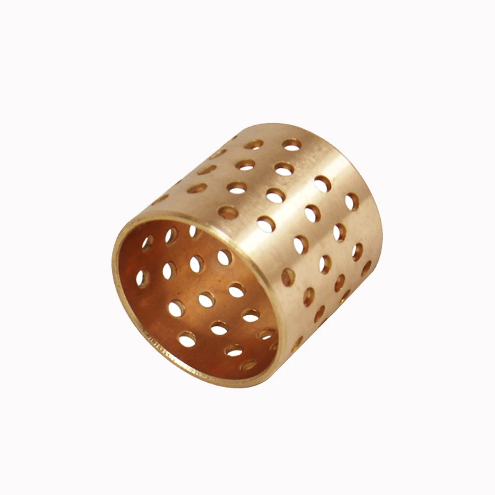 Cusn8 Bronze Bearing Cylindrical Bronze Bushing Self-Lubricating Bronze Bushing