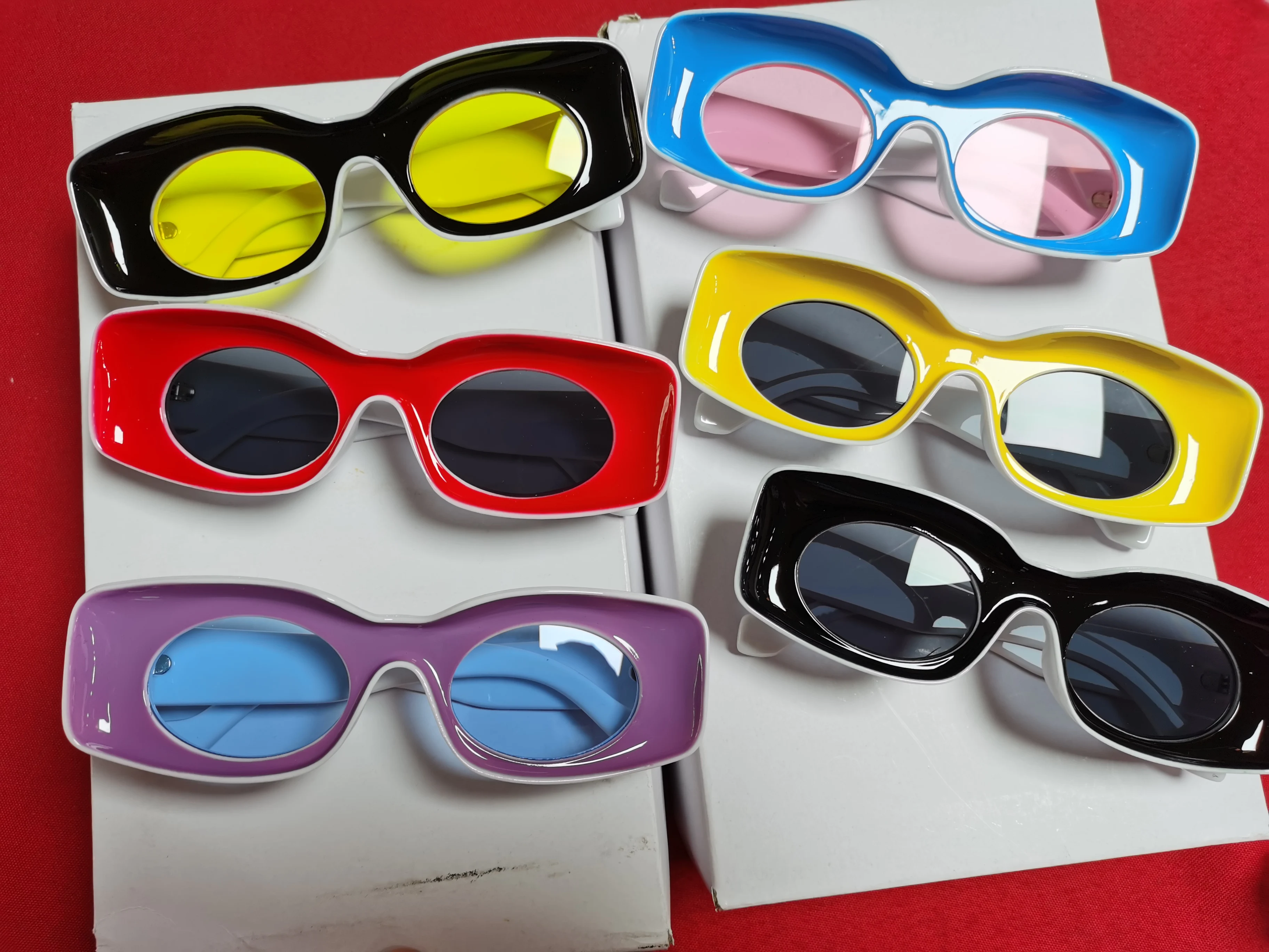 Lbashades стильная женская обувь ярких цветов; Оттенков Pc кадров партии солнцезащитные очки 2022 для женщин, Ретро стиль, в стиле «хип-хоп» оттенки розового цвета