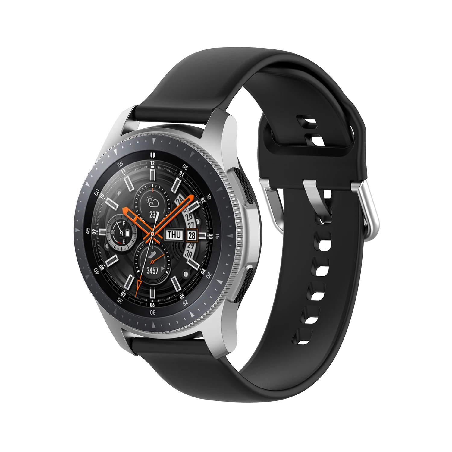 Ремешок силиконовый для Samsung Galaxy Watch Active 2 3 Gear S2 20 мм 22