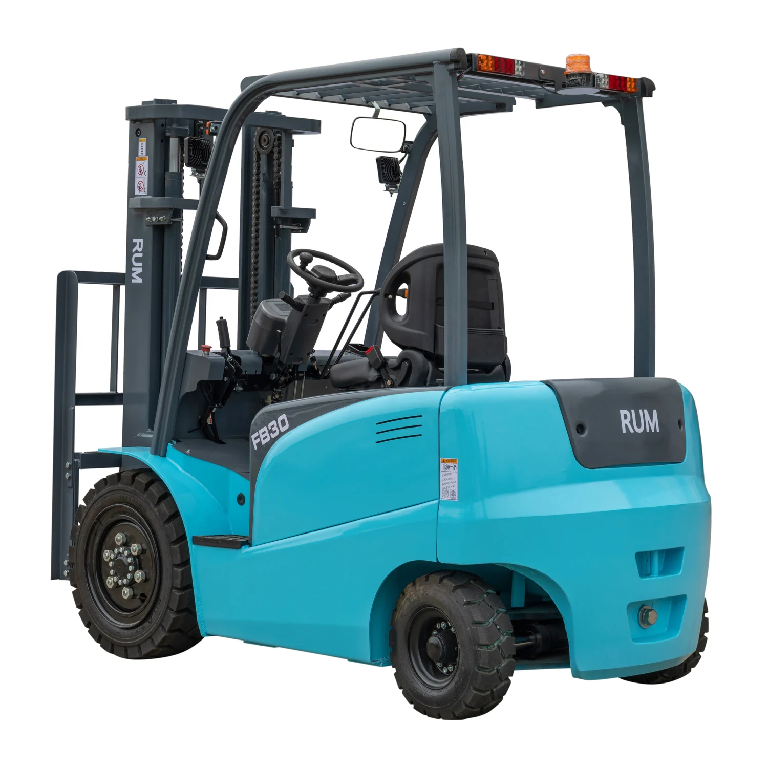 China Manufacturer 2.5/3t/Ton 2500kg 3000kg with Side Shift and Solid Tyres Counterbalance Mini Electric Forklift Price for New