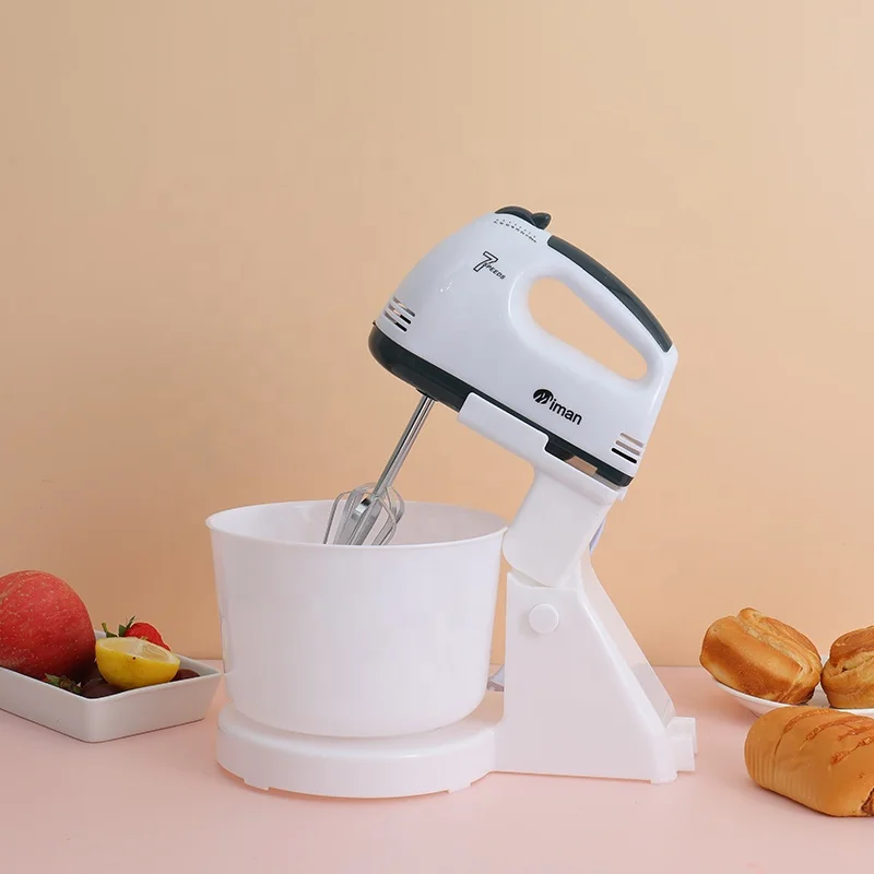 Multifunction kitchen 5l baking cake food flour dough stand mixer with electronic scale and splash guard home appliance