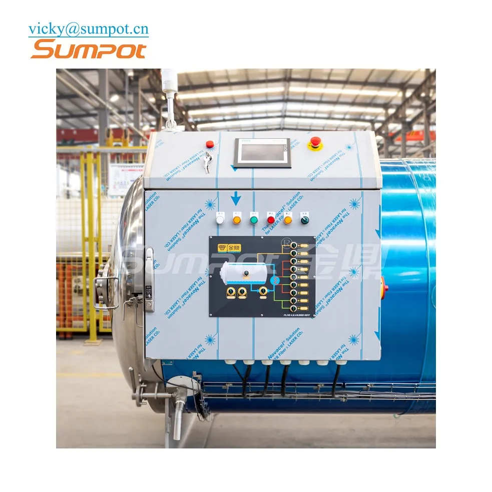 SUMPOT PLJ12-4 B.4 PID Static Water Spray Canned food  Retort