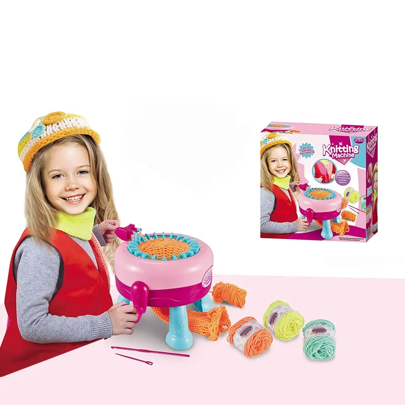 Kids Smart Multi-Craft Weaver Loom Toy Scarf Hat Sock Educational Toy hand Knitting Machine DIY Gift For Kids At Home Playing
