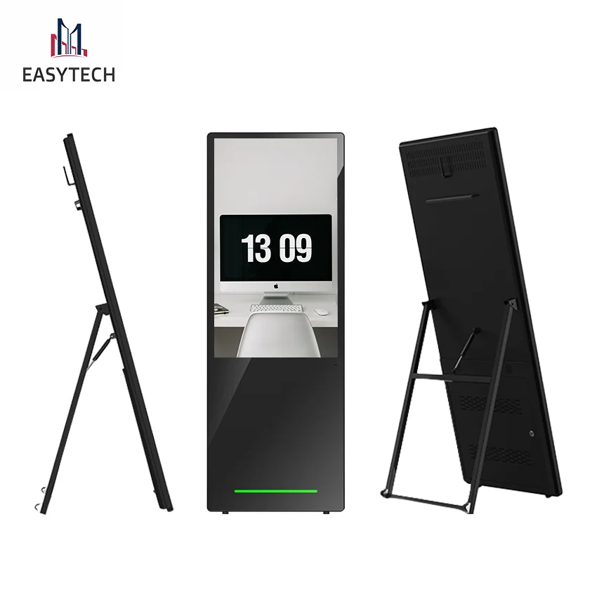 Latest Design digital signage and displays flexible portable lcd digital signage indoor digital signage totem 55 inch