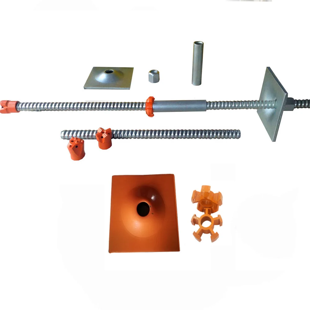 SINODRILLS Mining Roof Support Hollow Bar Self Drill Anchor Centralizer for Rock Bolt