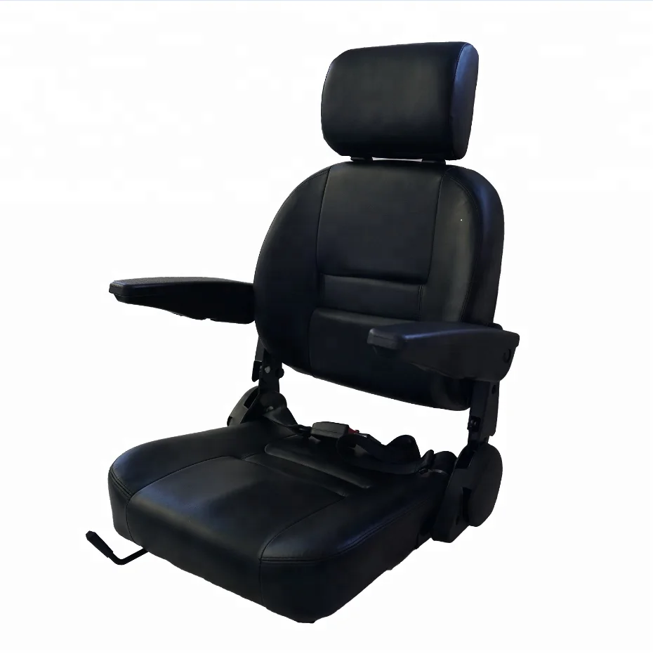 High back Fashion Adult Four Wheel Passenger Elderly Mobility Electric Scooter seat