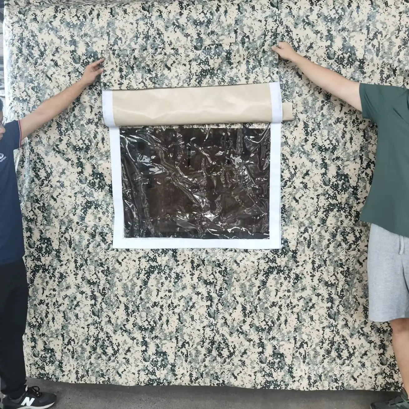 12 ㎡ 4-6 person emergency refugee inflatable tent rescue inflatable tent Inflatable Disaster Relief Tent